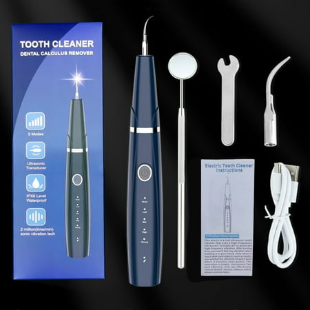 

Banghong Ultrasnics Tooth Cleaner Set for Adult Electric Teeth Cleaning Kit Christmas Birthday Gifts