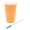 Green/Unwrapped, variant on Basic Nature Green PLA Plastic Straw - Unwrapped, Compostable - 8 1/4" - 2000 count box