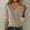 A1-Khaki, variant on Womens V Neck Sweaters Sweaters for Women Pullover Sweater Merino Wool Seamless Sweater Loose Pullover Cashmere Sweaters Basic Sweater Tops Half Turtleneck Business Casual Outfits Green M