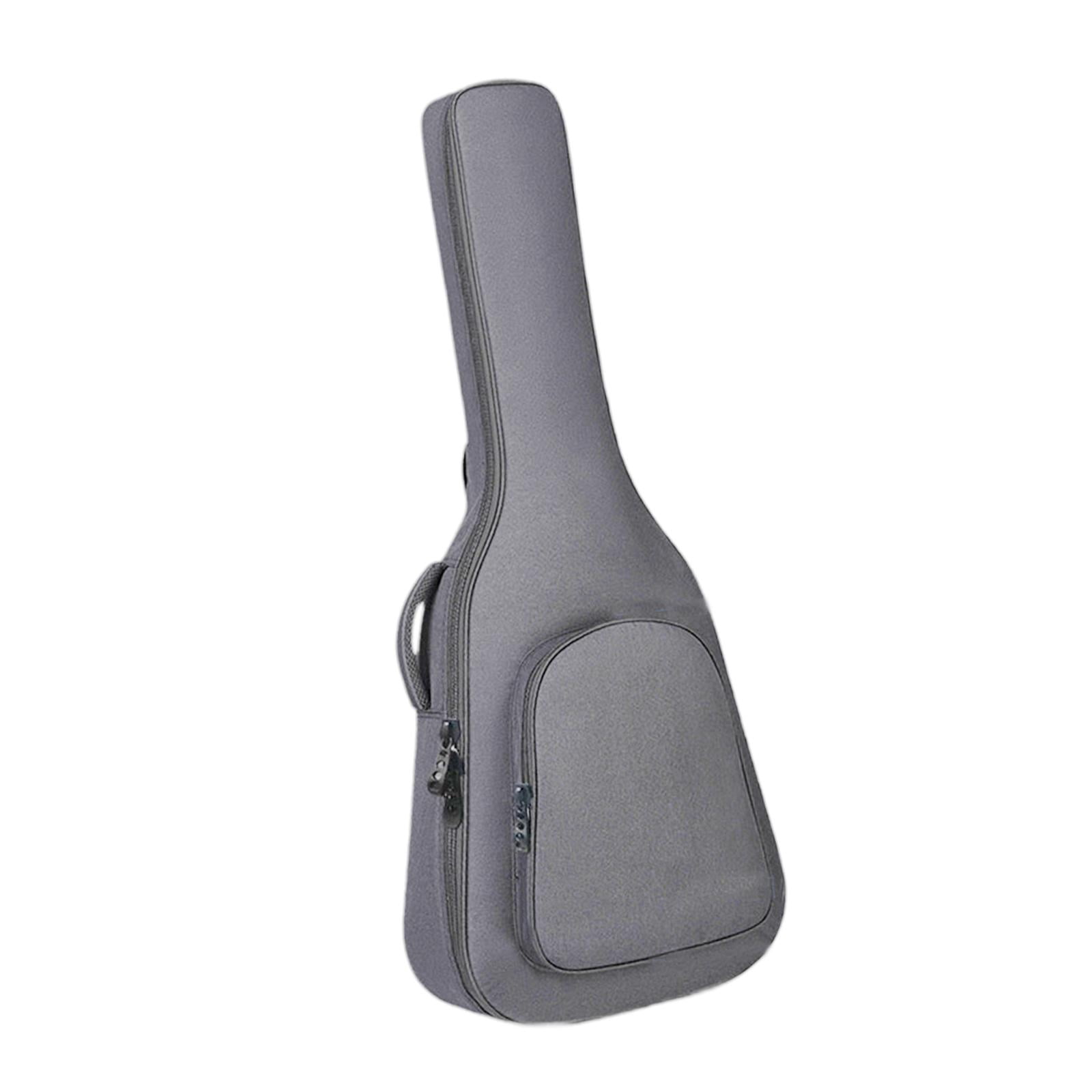LeeQinersw Acoustic Guitar Bag Full Size Backpack with Pocket Guitar Accessories Adjustable 36in