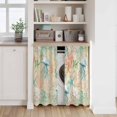 thumbnail image 6 of Teal Red Coastal Kitchen Curtains 54 Inch Length, Jellyfish Nautical Beach Coral Starfish Tiers Curtains for Bathroom Bedroom Cafe, Light Filtering Small Window Treatment Drapes 2 Panels 42"Wx54"L, 6 of 8