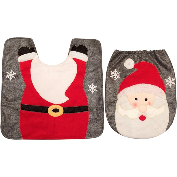 Juego de alfombrillas para baño con funda para asiento de inodoro, regalo único, microfibra suave y cómoda, antideslizante, lavable, de secado rápido, para la mayoría de los hogares, diseño de Papá