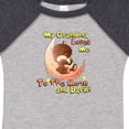 thumbnail image 4 of Inktastic My Grandma Loves Me to the Moon and Back Boys or Girls Baby Bodysuit, 4 of 5