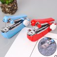thumbnail image 4 of Er na Handheld Sewing Machine Portable Mini Manual Simple Operation Sewing Instrument DIY Needlework Manual Sewing Clothes Fabric, 4 of 21