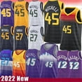 thumbnail image 2 of NBA_ Basketball Jerseys Donovan Mitchell Mens Shirts Rudy Gobert John Stockton Karl Malone 2022 Jersey 45 27 12 32, 2 of 5