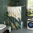 thumbnail image 6 of Adjustable Arched Curved Shower Curtain Rod Rustproof Expandable Aluminum Metal Shower Rod 38-72 Inches Telescoping Design Exquisite Customizable for Bathroom,Need To Drill,White, 6 of 14