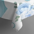 thumbnail image 3 of 42x42 Inch Waterproof Square Tablecloth, Thickened Polyester Table Cover for Dining & Parties, Floral Print, 3 of 6