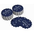 thumbnail image 3 of Inkdotpot Real Silver Foil Made With Love Text Tags Favor Hang Paper Tags 100 Pieces, 3 of 6