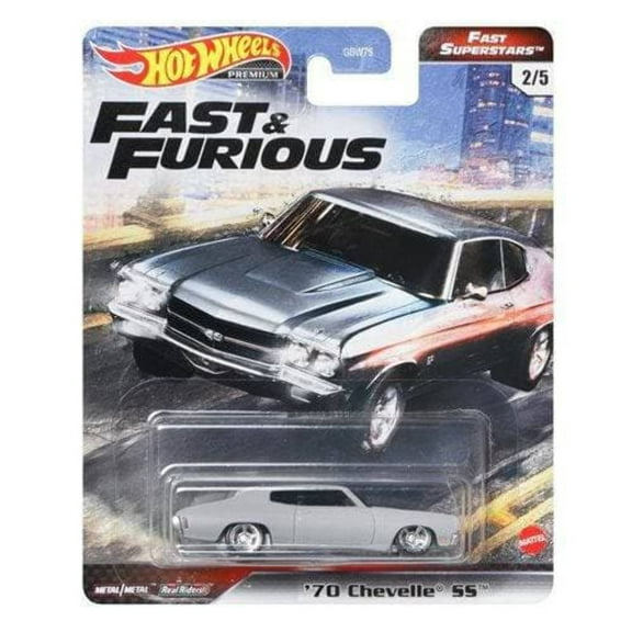 Hot Wheels Fast Furious - Fast Superstars 2/5 - '70 Chevelle SS