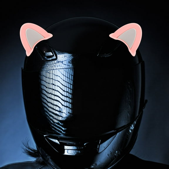 OUNONA 1 Pair Kids Motorcycle Helmet Cat Ears Easy To Install And Remove Cat Ears Adorable Helmet Accessories For Electric Scooters And Bikes