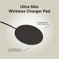 thumbnail image 5 of IJS Ultra Slim 15W Round Wireless Charger – Fast Universal Charging Pad for iPhone, Samsung & All Phones With Wireless Charging, 5 of 7