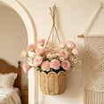 thumbnail image 1 of Ohmyroo Panier Tressé Mural Suspendu Pot Floral 40,0 cm, 1 of 7