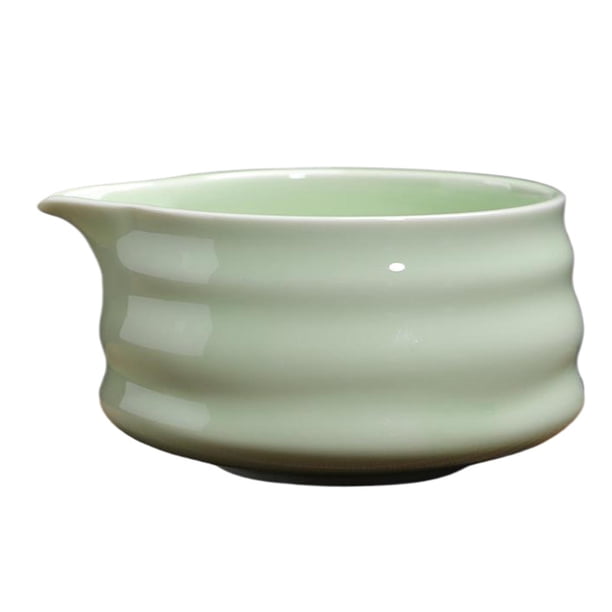 Matsuzay Taza de Matcha, Cuenco de Cerámica para Té, Chawan Artesanal para la Preparación de Matcha, Cuenco de Matcha con Teteras A