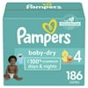 Pampers Baby-Dry size 4 from Walmart