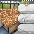 thumbnail image 6 of XYZCANDO Giraffe Pattern RV Dinette Cushions Comfortable RV Accessories Universal RV Dinette Cushion Covers for Women Bench Seat Cover Washable Cushion Covers for Couches and Sofas, 6 of 7