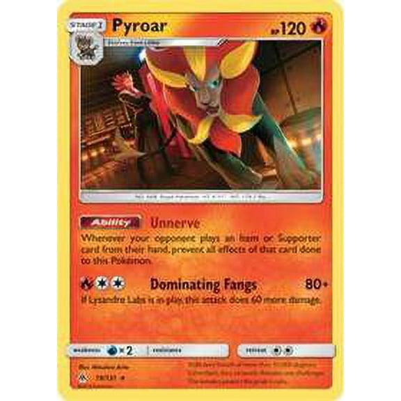 Pokemon Forbidden Light Pyroar #19