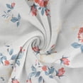 thumbnail image 7 of Nmnitkp Women's Beach Dress Summer Floral Print Short Sleeve V Neck Beach Mini Dress Casual Boho Swing Loose Vacation Dress, 7 of 7
