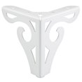 thumbnail image 3 of Patas de muebles con diseño de flores huecas, patas de mesa de té, patas de soporte para gabinete de TV estilo europeo, 3 of 5