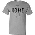 thumbnail image 3 of Inktastic It's Home- Alabama State Outline Distressed Text T-Shirt, 3 of 5