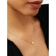 thumbnail image 5 of U7 Mother's Day Gifts for Women 14K Gold Plated Letter Pendant with Sparkle Cubic Zirconia Tiny Heart Letter Initial A Necklace Choker, 5 of 9