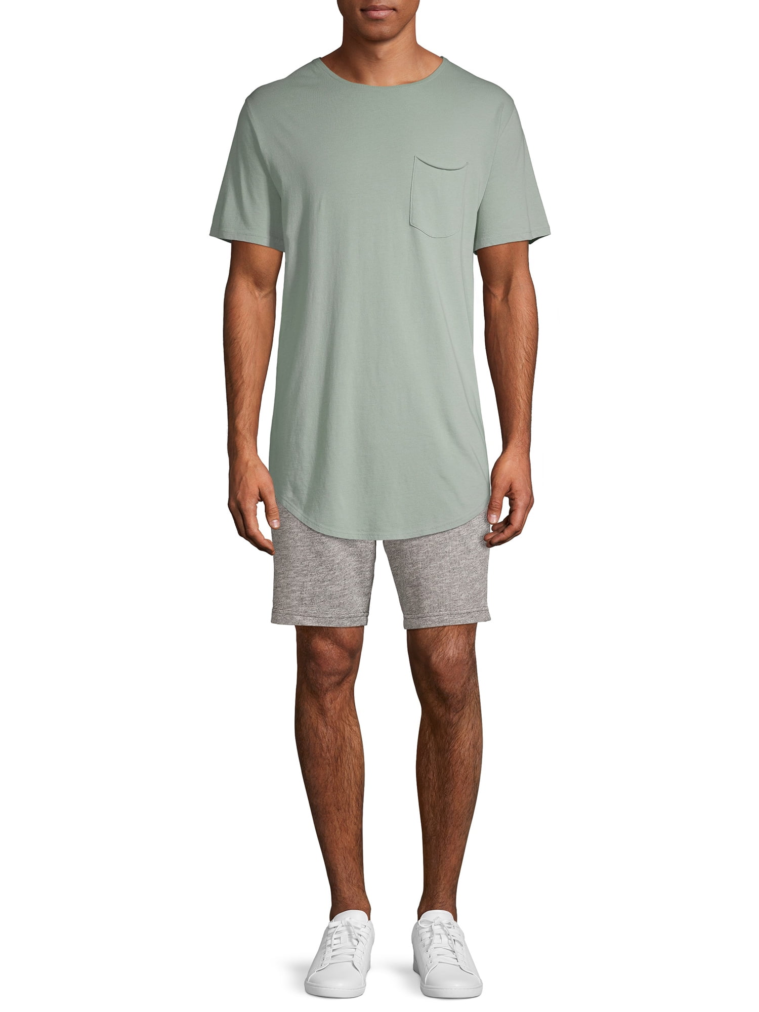 no boundaries men's knit jogger shorts