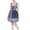 Blue, variant on Oktoberfest Womens Dresses Cotton Party A-Line Swing Dirndl German Bavarian Dresses for Halloween Carnival Blue S