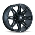 thumbnail image 2 of MAYHEM RAMPAGE-8090 18X9 5X114.3/5X127 18ET 87CB MATTE BLACK, 2 of 2
