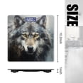 thumbnail image 2 of High Precision Body Weight Scale Smart Bathroom Scales with Large LCD Display(400lbs),Decorative for Bedroom-Majestic Wolf With Piercing Yellow Eyes, 2 of 4