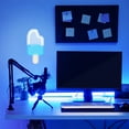 thumbnail image 4 of Xtreme Lit 8.13" x 17.86" Ice Cream Multi-Color LED Neon Sign, Plastic Hanging Wall Art, 1.2 lb, 4 of 9