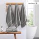 thumbnail image 3 of Juego de toallas de baño LANE LINEN Luxury, 100% algodón, 4 piezas, gris, 70 x 140 cm, 3 of 9