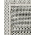 thumbnail image 6 of Unique Loom Outdoor Modern Collection Area Rug - Miranda (6' 1" x 9' Rectangle White and Black), 6 of 6
