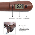 thumbnail image 4 of Digital Candy Spatula Thermometer, Instant Read Meat, Candy Thermometer Reader, Stirrer in One Food Grade Silicone, 4 of 9
