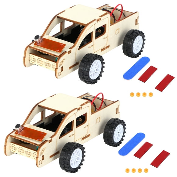 Woodworking Building Kit, 2 Set Car Model Kits To Build, For Children DIY Toy Kids And Adults