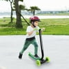 Kick Scooter For Kids 3 Wheel Scooter Lean To Steer 4 Adjustable Height Glider Ride On PU Flashing Wheels for Children 3-10 Year Old BLETE