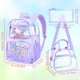 thumbnail image 4 of Mochila AGSDON Transparente Morada para Niñas 3 Piezas, 4 of 8
