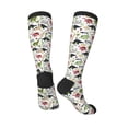 thumbnail image 4 of Fotbe Dinosaur print Women's Men's Novelty Crew Socks Cotton Socks Knee High Socks for Walking,Running,Nurses,Pregnancy, 4 of 9
