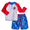 Spiderman, variant on Character Toddler Boy Long- Sleeve Rash Guard and Swim Trunks, 2-Piece, Size 12M-2M