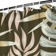thumbnail image 4 of Palm Inspired Shower Curtain Tropical Leaf Waterproof Bathroom Curtain 36x72 Inches Fade-Resistant Quick Dry Hotel Style, 4 of 5