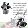 thumbnail image 2 of 590399 Carburetor for 796077 Lawn Mower Engine with Gasket Line Filter Valve, 2 of 10