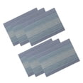 thumbnail image 1 of Bewildely 6X posavasos para comedor Mantel Individual de escritorio decoraciones multiusos Azul, 1 of 6
