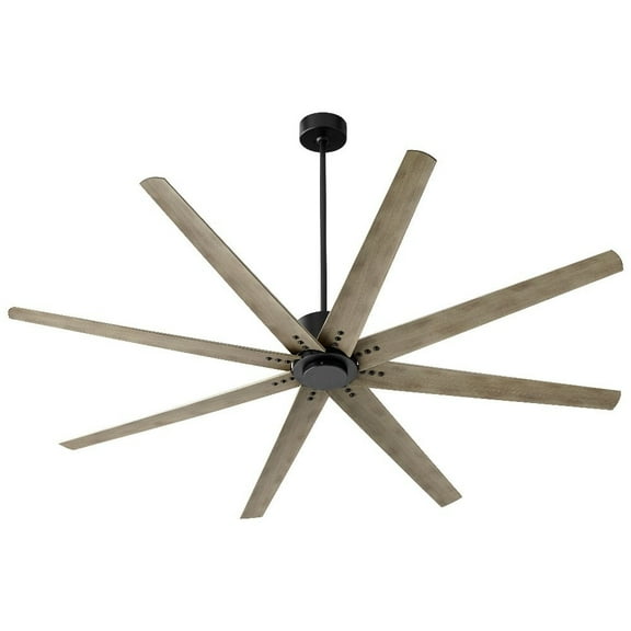 Oxygen Lighting - Fleet - 72 Inch Ceiling Fan-Black Finish