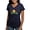 Navy, variant on CafePress - Mighty Morphin Power Ranger Women's V Neck T Shirt - Women's V-Neck Dark T-Shirt