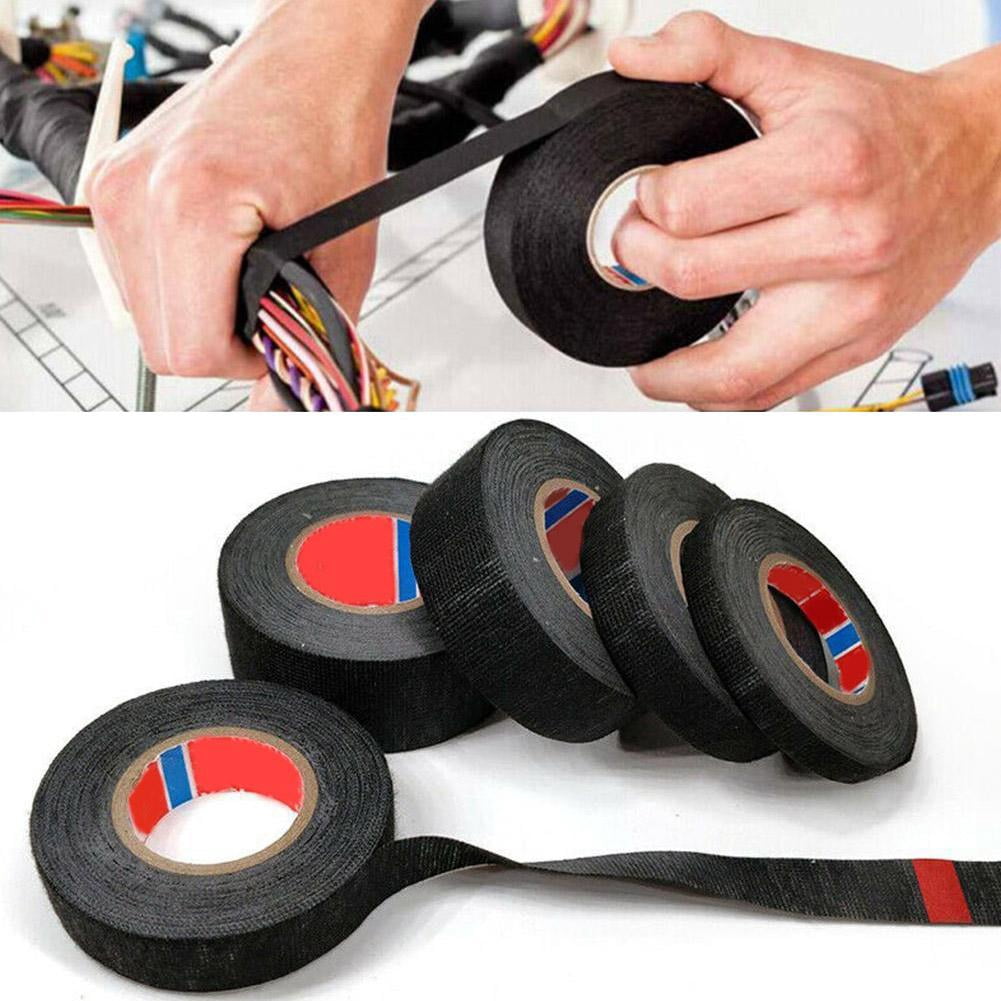 Tesa Tape Rolls AdhesiveCloth Automotive Wiring Harness Car Heat Sound Isolation S1B2