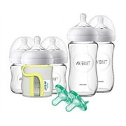 Philips Avent Natural Glass Bottle Baby Gift Set, SCD201/01
