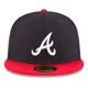 thumbnail image 3 of New Era Gorra Atlanta Braves World Series 59fifty Cerrada, 3 of 6
