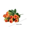thumbnail image 3 of Guardoinrt Silk Elegant Artificial Roses Add Sophistication And Beauty To Space Realistic Appearance Versatile Champagne, 3 of 6