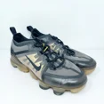 thumbnail image 2 of Ni - ke Ni - ke Boys Air Vapormax 2019 AJ2616-004 Black Running Shoes Sneakers Size 7Y, 2 of 5