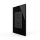 thumbnail image 1 of Enchufe eléctrico de pared LIVOLO, receptáculo dúplex negro, 15 A, 110 a 220 V, 1 of 7
