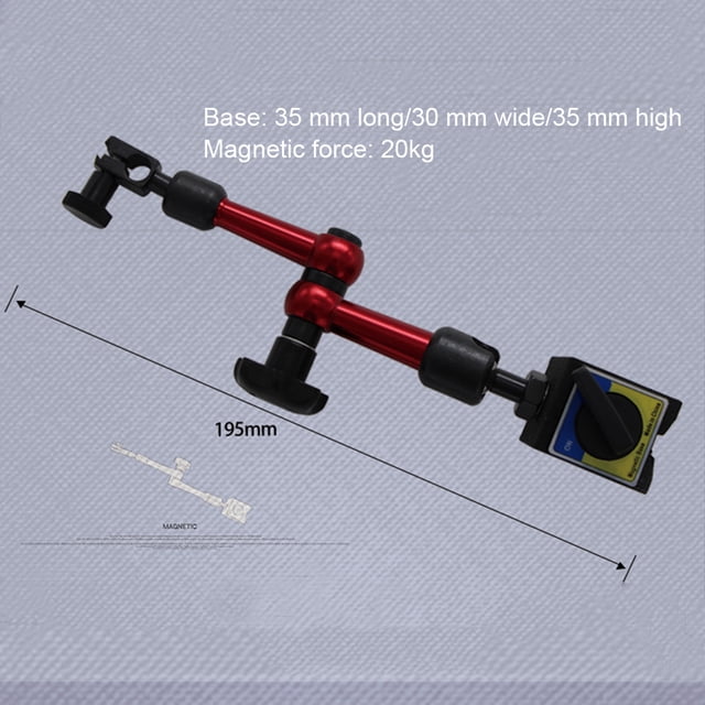 Dial Test Indicator Gauge Universal Magnetic base Magnetic Base Stand Table Scale Precision Indicators Center Measurement