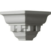 2 3/4"P x 2 3/4"H Outside Corner for Dentil Crown Moulding (matches moulding MLD02X02X03DE)